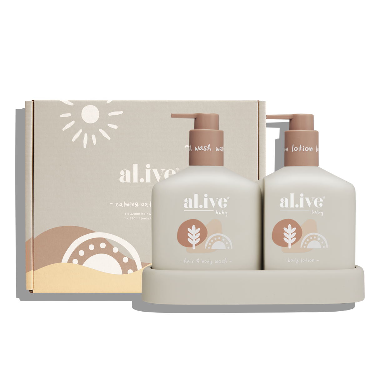 Calming Oatmeal Baby Duo-al.ive-Lot 39 Store & Cafe