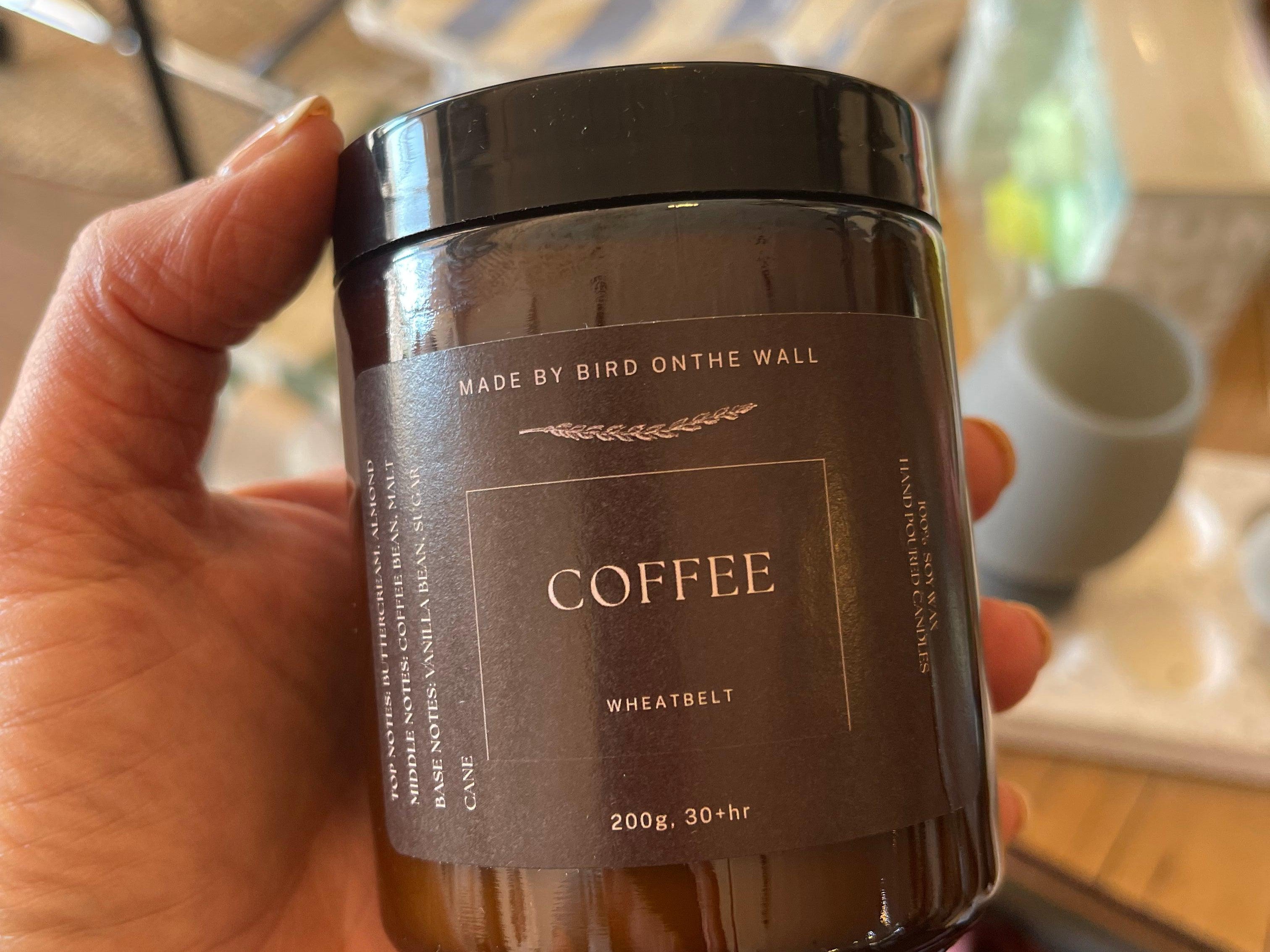 Coffee Candle-made by bird on the wall-Lot 39 Store & Cafe