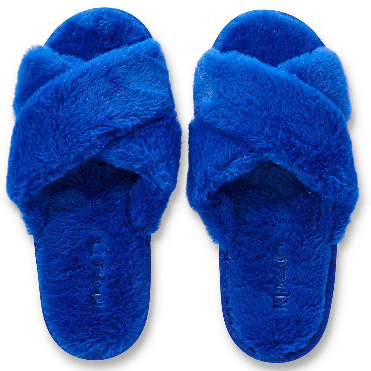 Dazzling Blue Slippers-Kip & Co-Lot 39 Store & Cafe