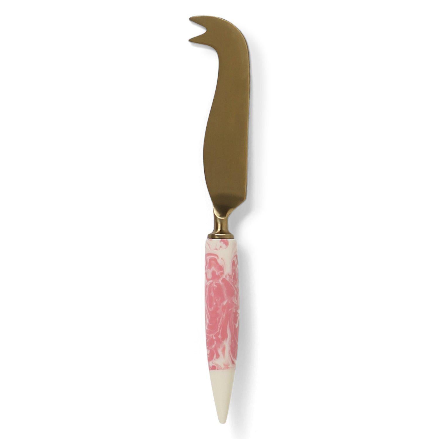 Pink Marble Cheese Knife-Kip & Co-Lot 39 Store & Cafe
