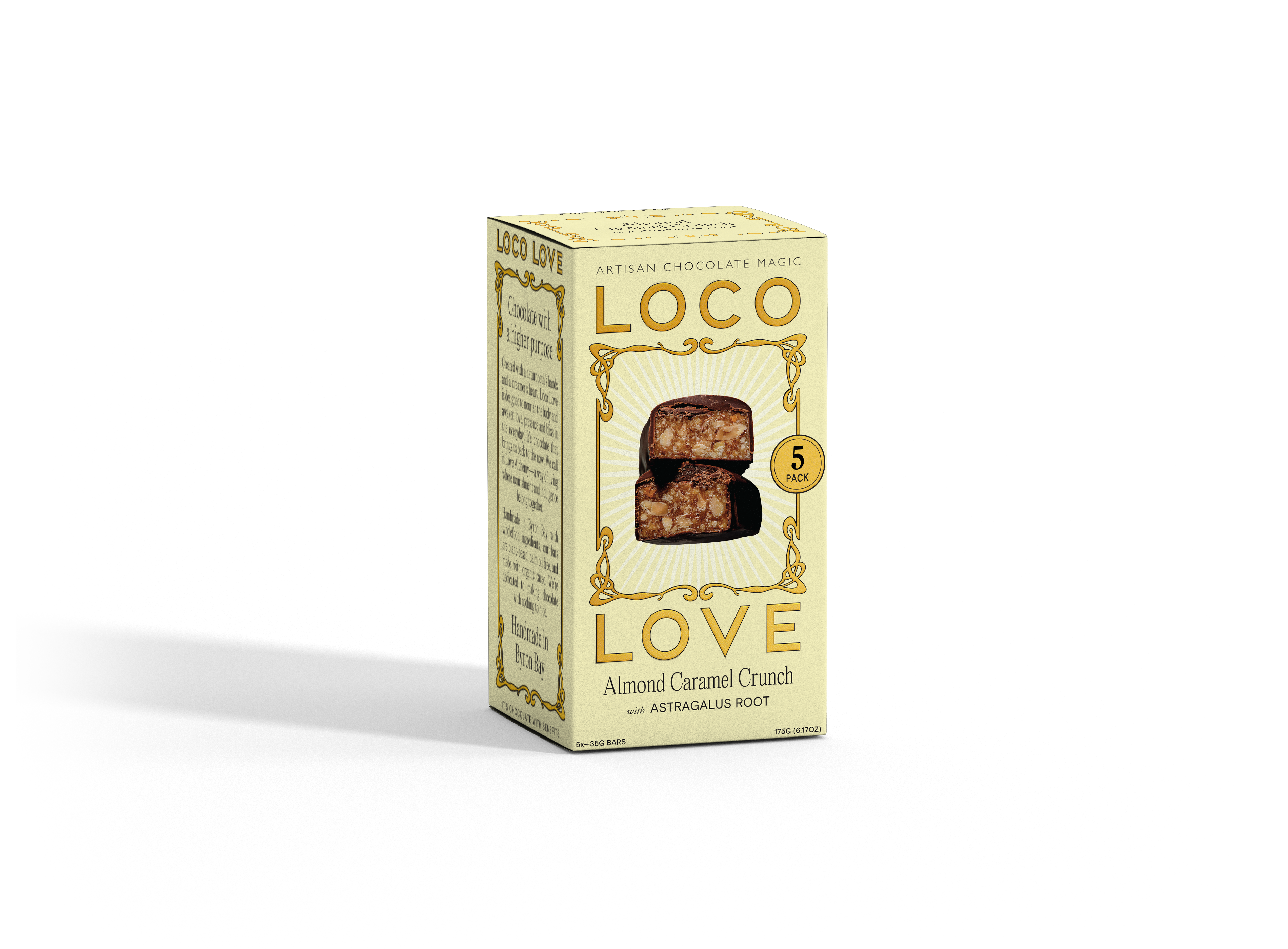 5 Pack Almond Caramel Crunch 35g-Loco Love-Lot 39 Store & Cafe