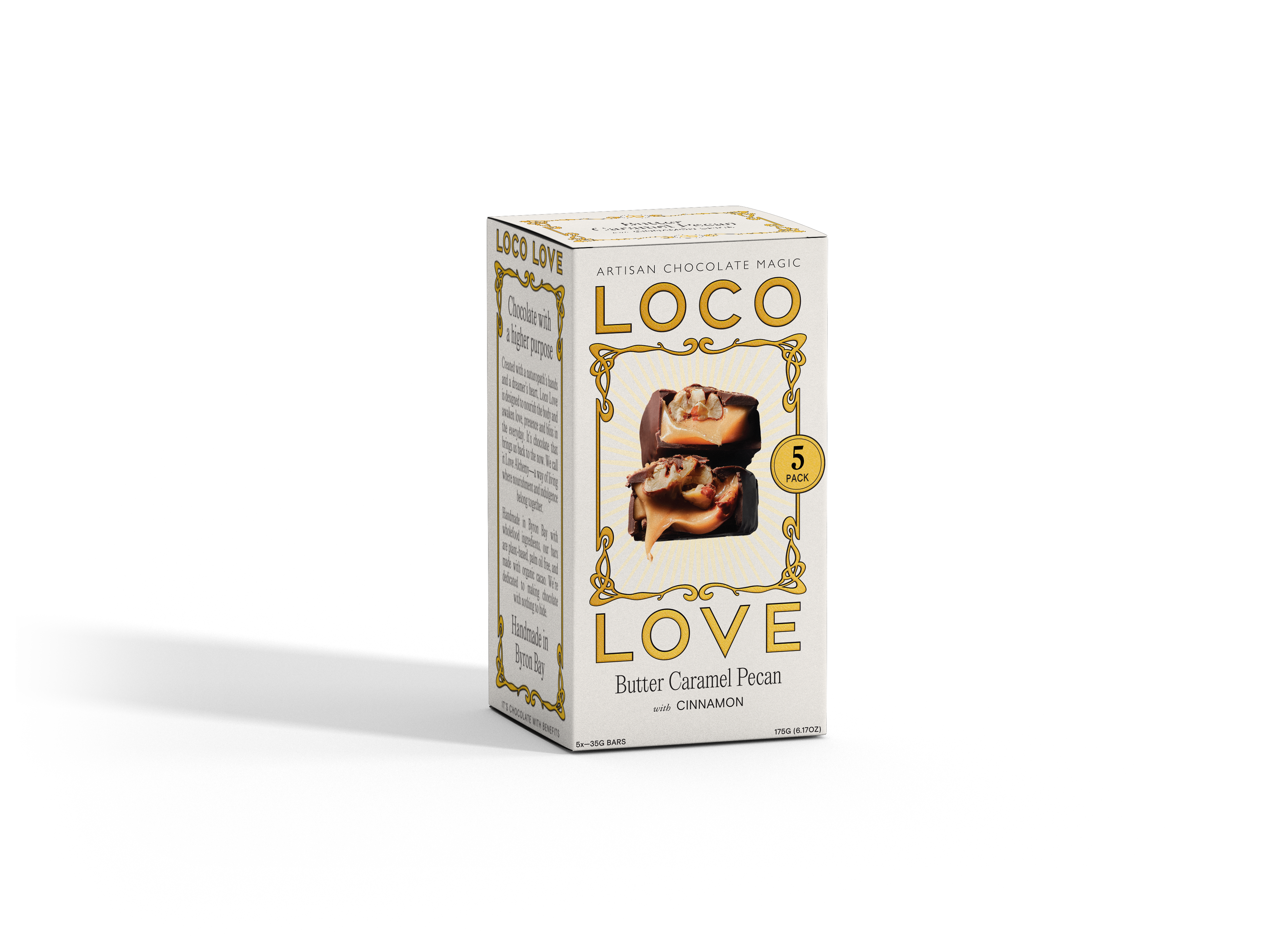 5 Pack Butter Caramel Pecan 35g-Loco Love-Lot 39 Store & Cafe
