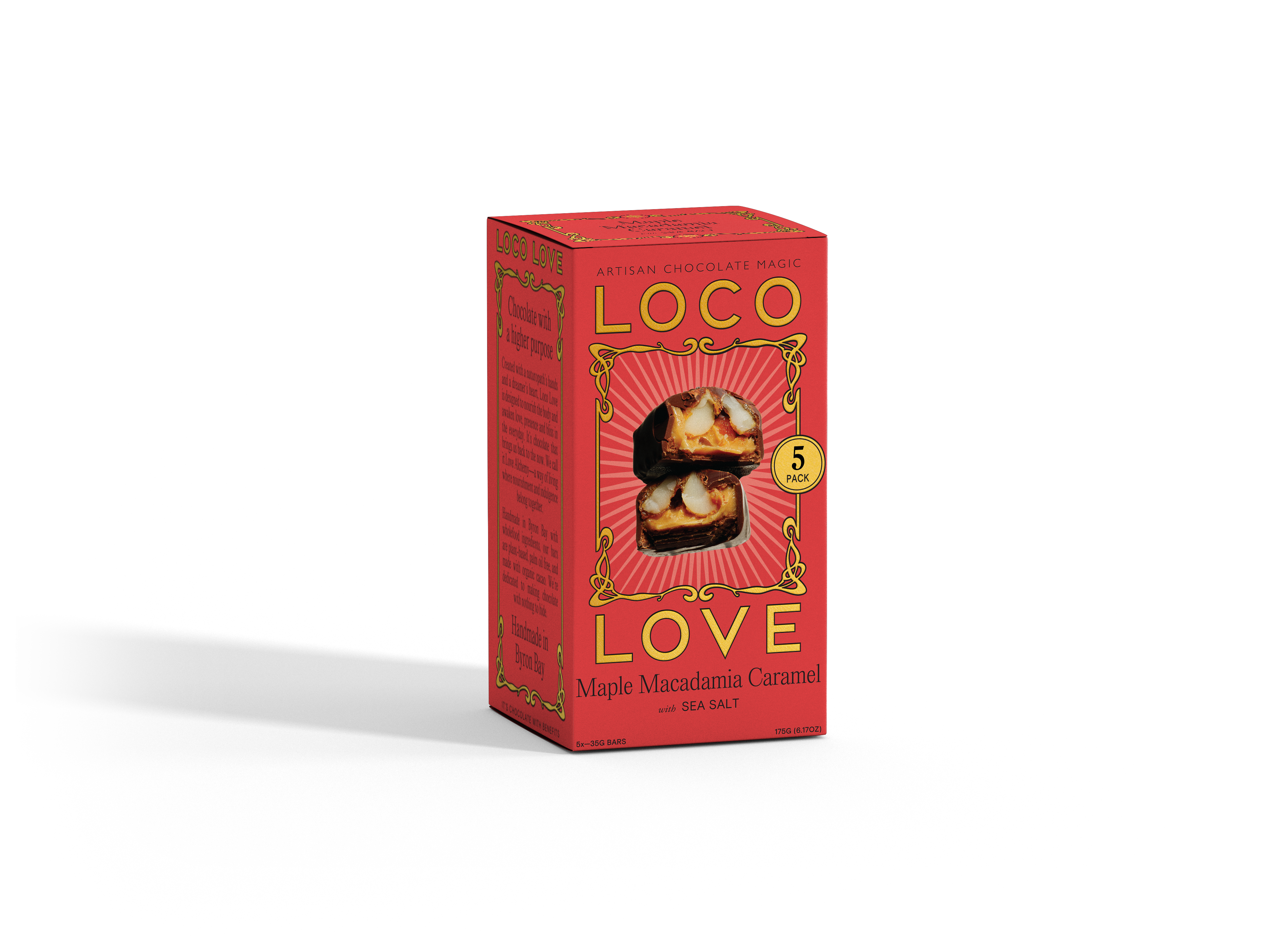 5 Pack Maple Macadamia Caramel-Loco Love-Lot 39 Store & Cafe
