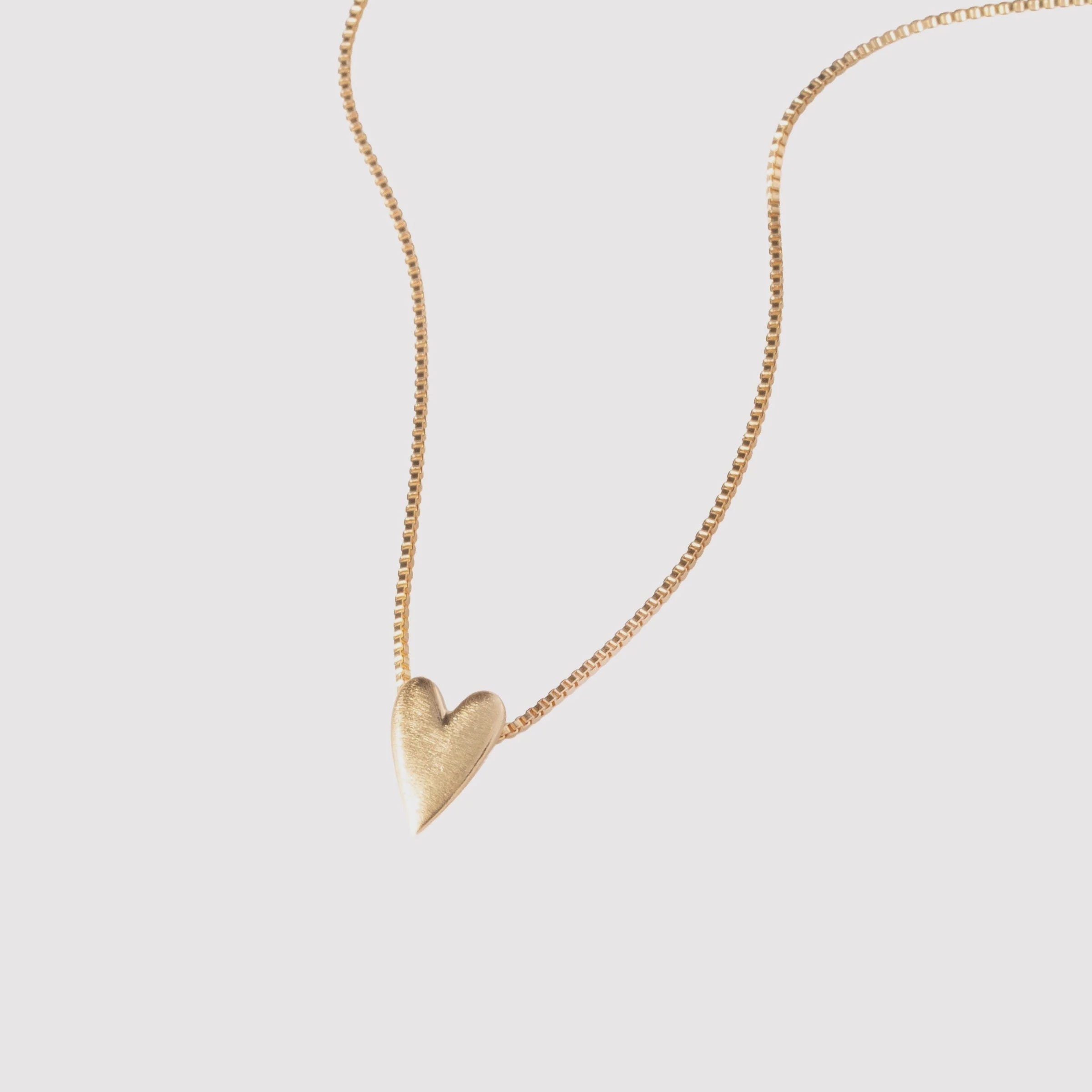 Amor Heart Necklace-Davila Jewellery-Lot 39 Store & Cafe