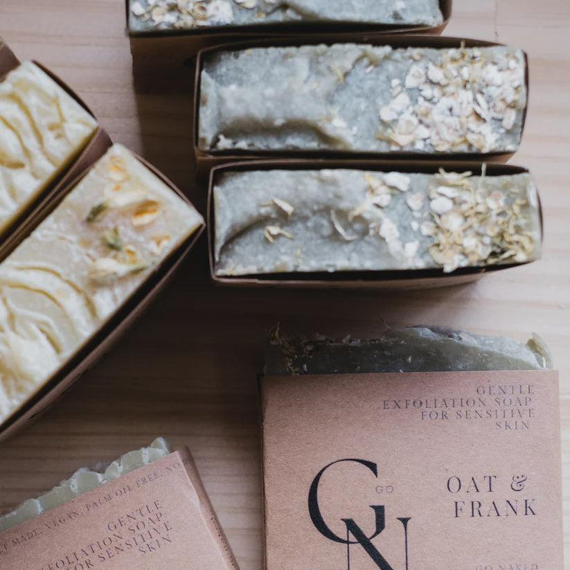 Artisan Soap - Oat & Frank for sensitive skin-Go Naked-Lot 39 Store & Cafe