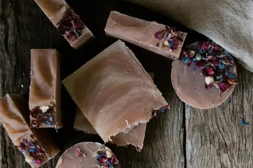 Artisan Soap - Rose & Geranium-Go Naked-Lot 39 Store & Cafe