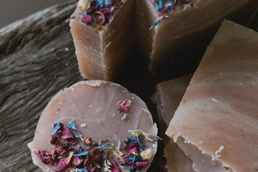 Artisan Soap - Rose & Geranium-Go Naked-Lot 39 Store & Cafe