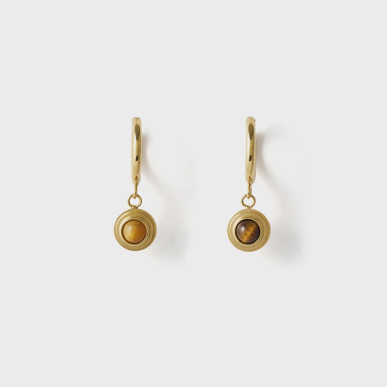 Asher Earrings - Tigers Eye-Arms of Eve-Lot 39 Store & Cafe