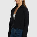 Astrid Knit Jacket - Black-ORTC-Lot 39 Store & Cafe