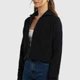 Astrid Knit Jacket - Black-ORTC-Lot 39 Store & Cafe