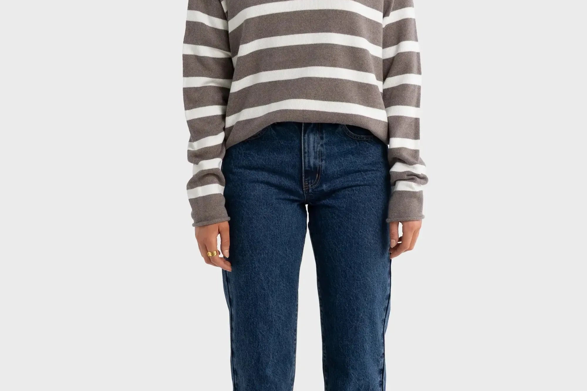 Astrid Knit Quarter Zip - Espresso-ORTC-Lot 39 Store & Cafe