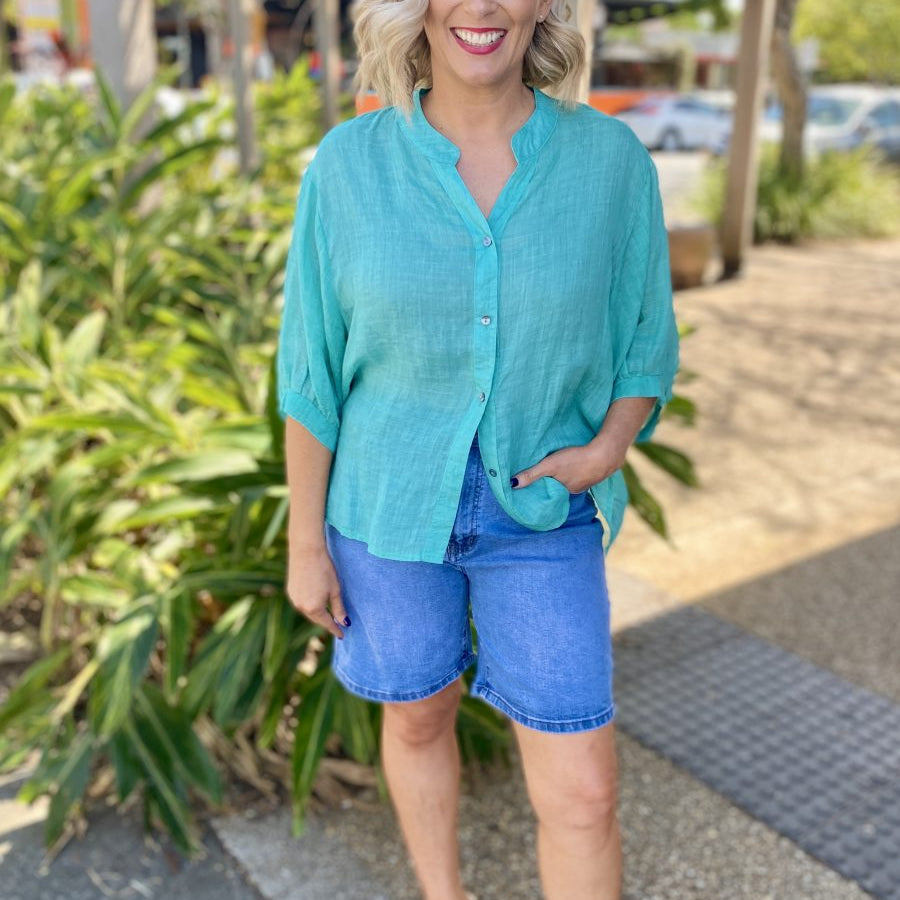 Aurora Linen Top-Worthier-Lot 39 Store & Cafe