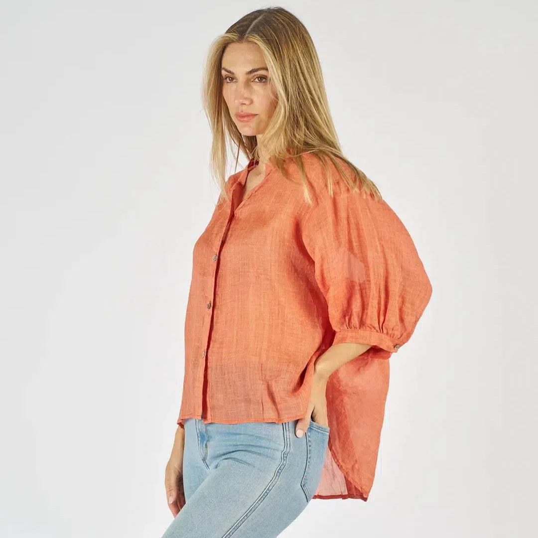 Aurora Linen Top-Worthier-Lot 39 Store & Cafe