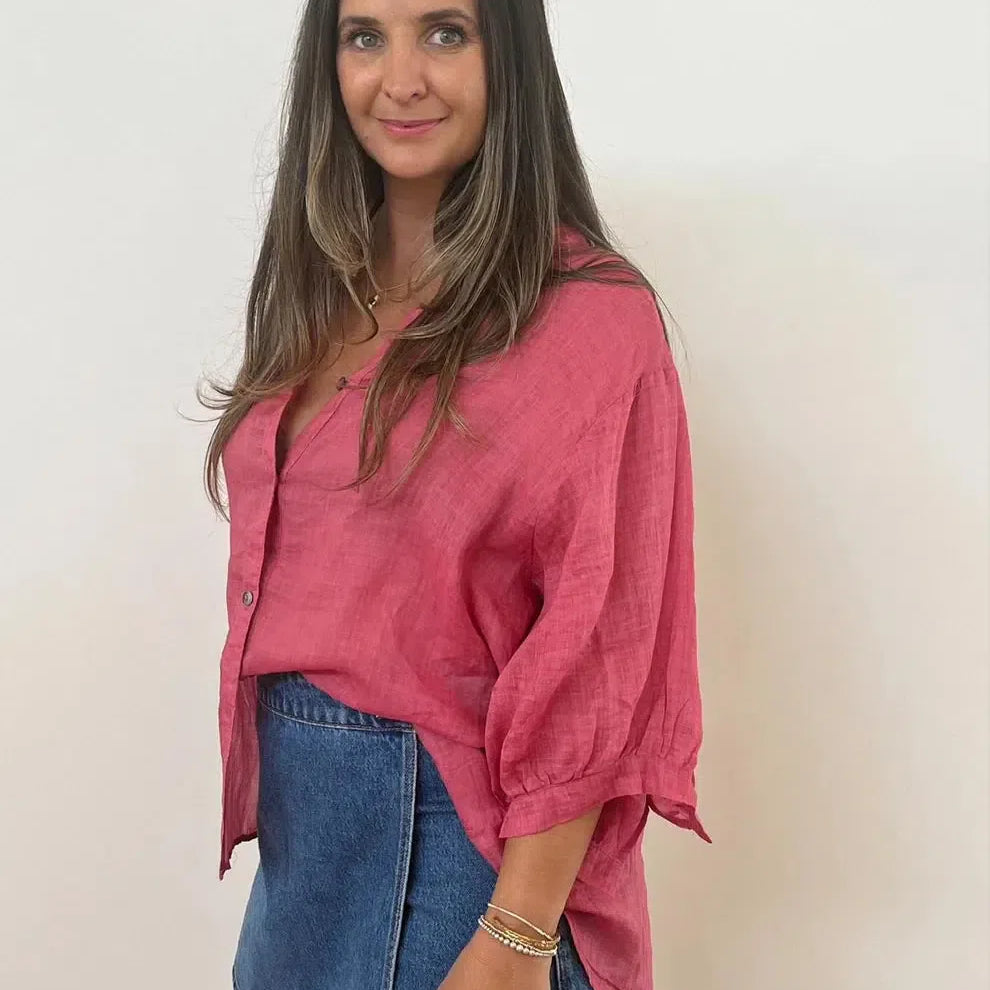 Aurora Linen Top-Worthier-Lot 39 Store & Cafe