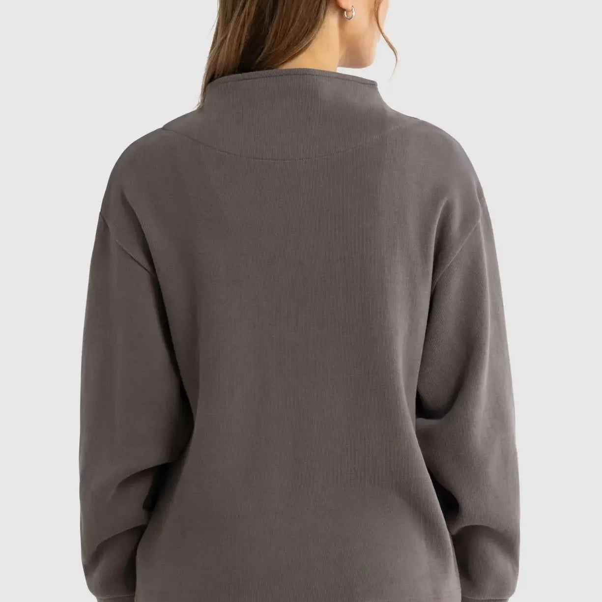 Ava High Neck Jumper - Espresso-ORTC-Lot 39 Store & Cafe