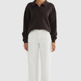 Ava Polo Sweater - Carob-ORTC-Lot 39 Store & Cafe