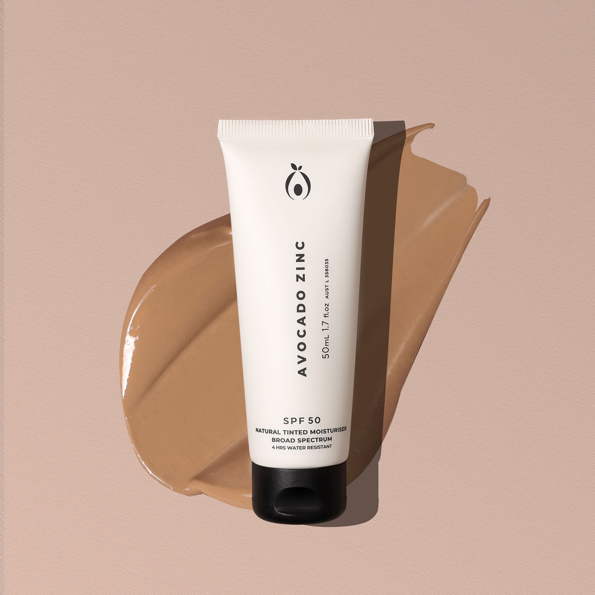 Avocado Zinc Tinted Moisturiser-Avocado Zinc-Lot 39 Store & Cafe