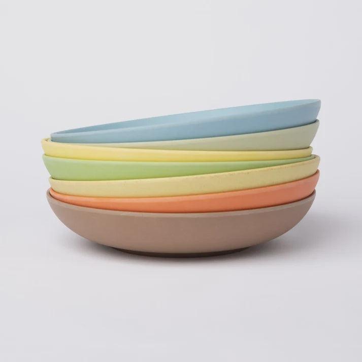 Bamboo Shallow Bowl - 23cm-Wattleroad-Lot 39 Store & Cafe