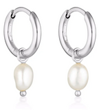 Baroque Pearl Basic Hoop-Linda Tahija-Lot 39 Store & Cafe