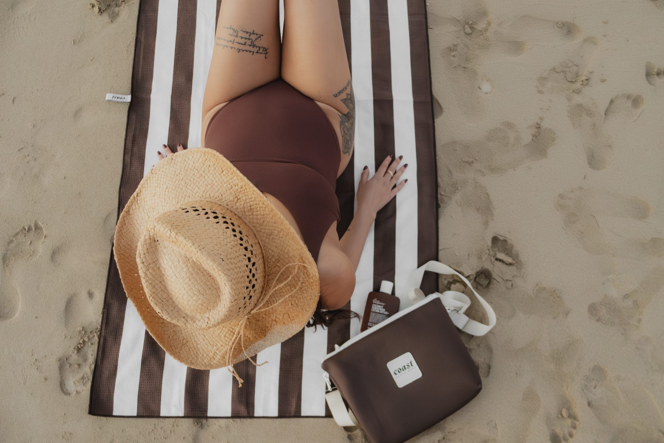 Beach Towel - Salted Cocoa-Coast-Lot 39 Store & Cafe