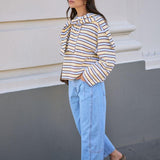 Beau Long Sleeve - Butter Brunette Stripe-Ceres Life-Lot 39 Store & Cafe