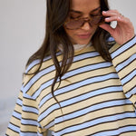 Beau Long Sleeve - Butter Brunette Stripe-Ceres Life-Lot 39 Store & Cafe