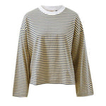 Beau Long Sleeve - Navy/Butter/Stone-Ceres Life-Lot 39 Store & Cafe