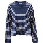 Beau Long Sleeve - Navy/Marshmellow Stripe-Ceres Life-Lot 39 Store & Cafe
