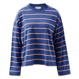 Beau Long Sleeve - Washed Navy/Pink-Ceres Life-Lot 39 Store & Cafe