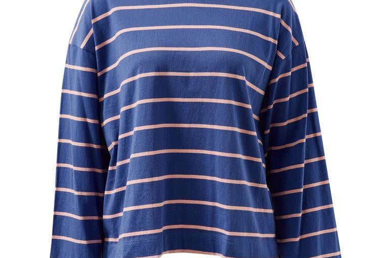 Beau Long Sleeve - Washed Navy/Pink-Ceres Life-Lot 39 Store & Cafe