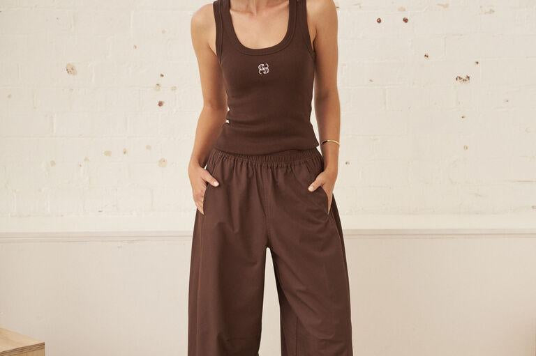 Bella Barrel Pant - Brunette-Ceres Life-Lot 39 Store & Cafe