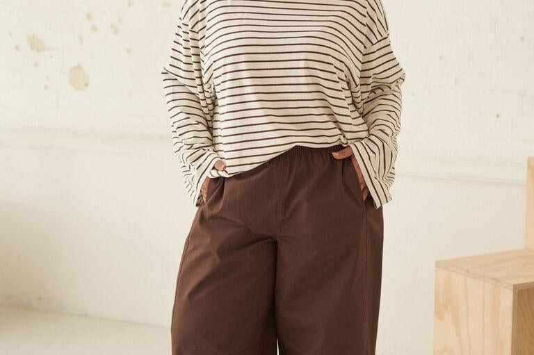 Bella Barrel Pant - Brunette-Ceres Life-Lot 39 Store & Cafe