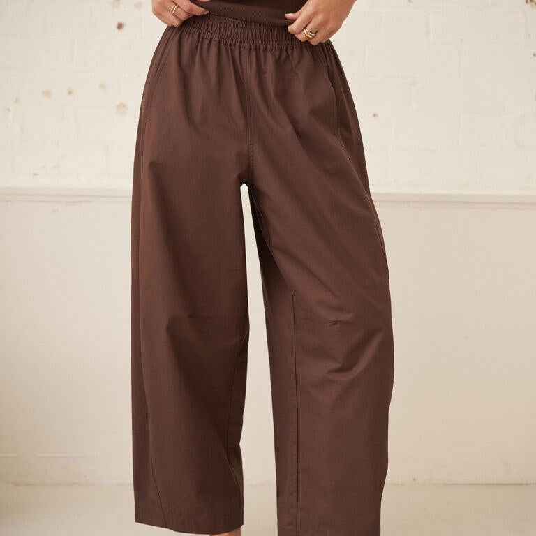 Bella Barrel Pant - Brunette-Ceres Life-Lot 39 Store & Cafe