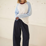 Bella Barrel Pant - Navy-Ceres Life-Lot 39 Store & Cafe