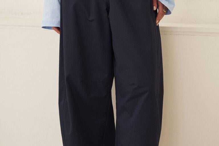 Bella Barrel Pant - Navy-Ceres Life-Lot 39 Store & Cafe