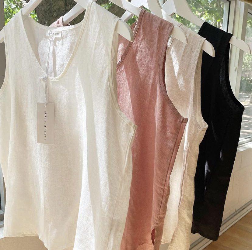 Billie Top - Dusty Pink-Little Lies-Lot 39 Store & Cafe