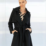 Black Trench-White Closet-Lot 39 Store & Cafe