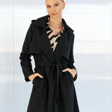 Black Trench-White Closet-Lot 39 Store & Cafe