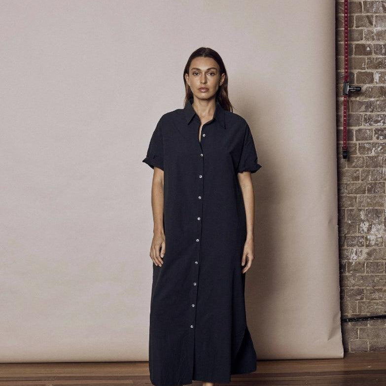 Blair Midi Dress - Navy-Little Lies-Lot 39 Store & Cafe