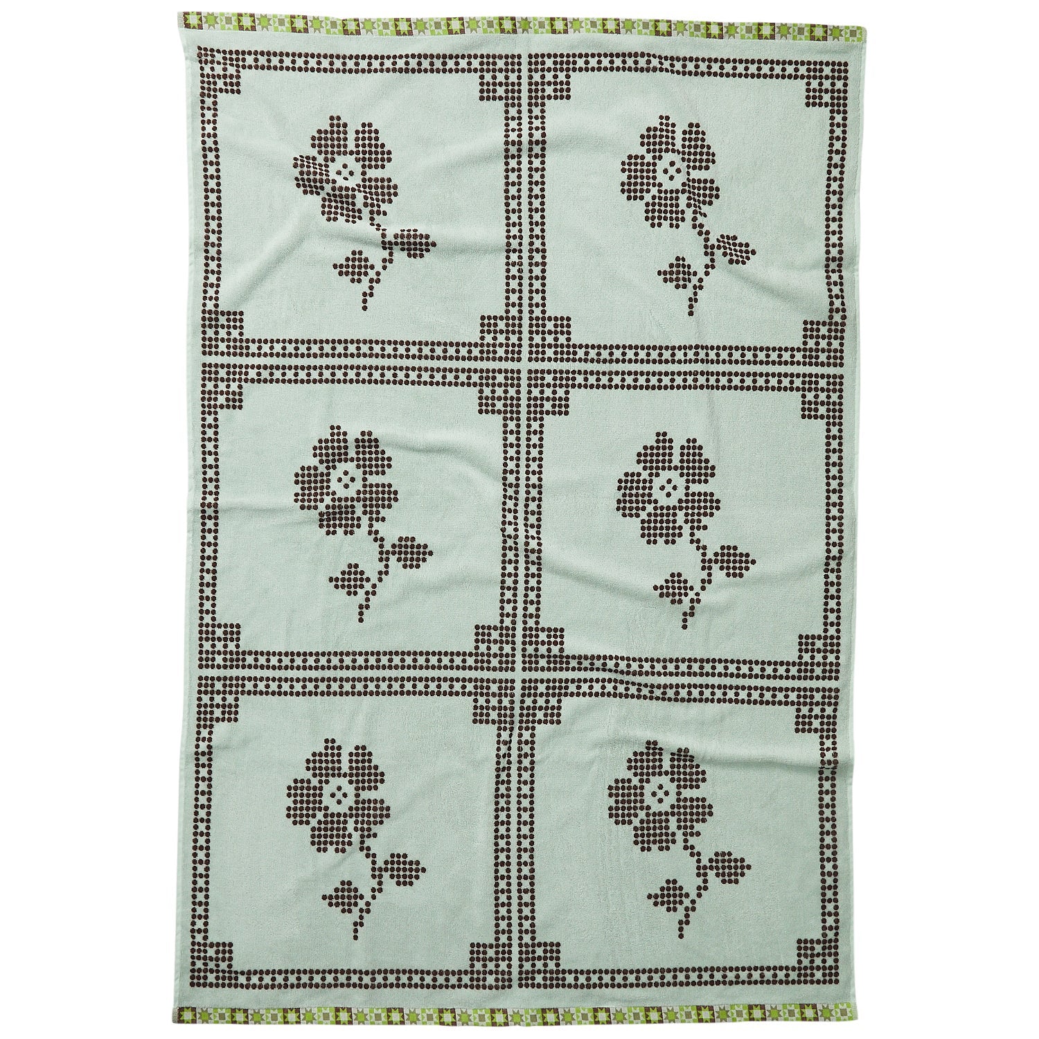 Bonny Bath Sheet - Fluroite-Sage & Clare-Lot 39 Store & Cafe