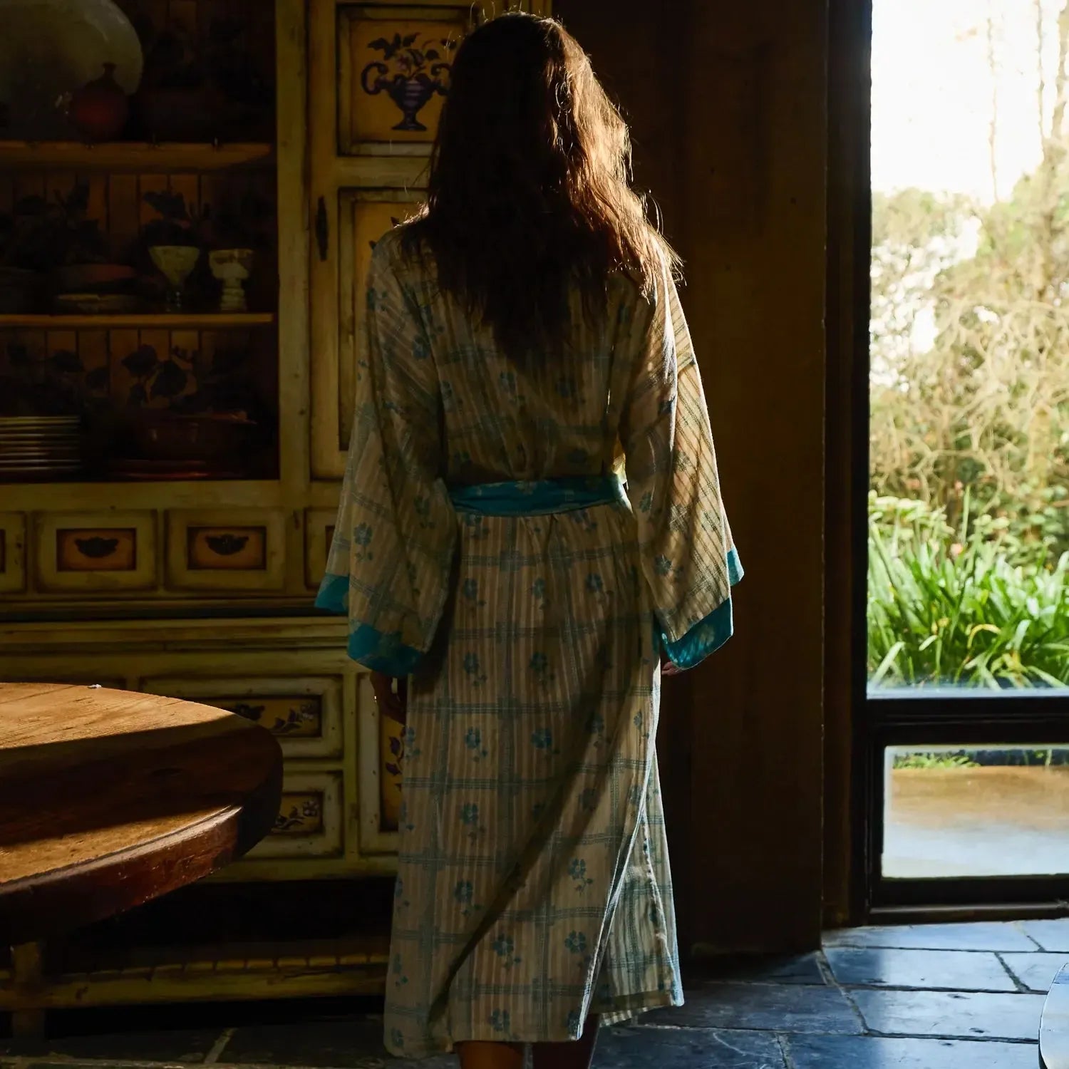 Bonny Cotton Robe - Turquoise-Not specified-Lot 39 Store & Cafe
