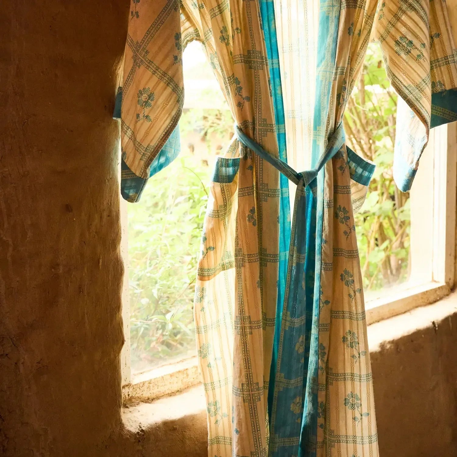 Bonny Cotton Robe - Turquoise-Not specified-Lot 39 Store & Cafe