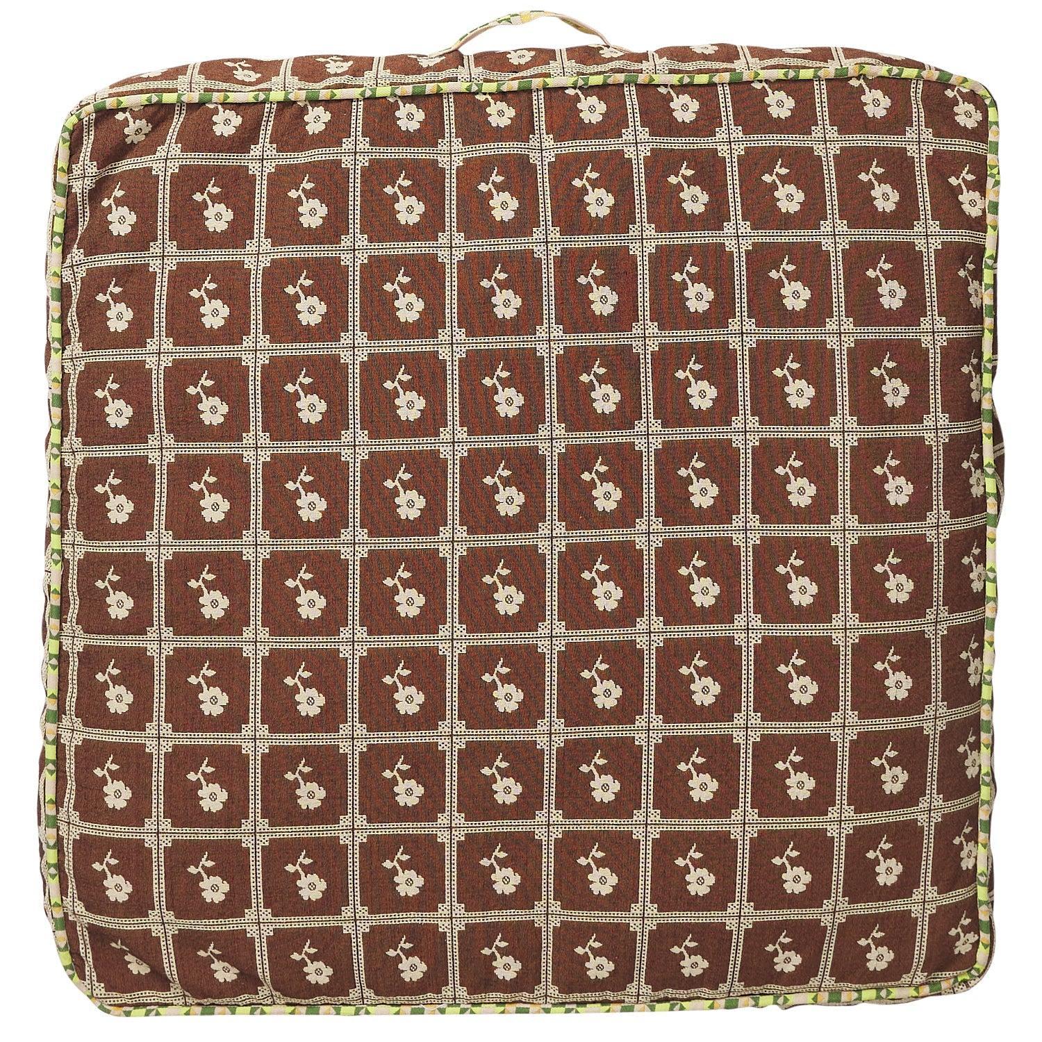 Bonny Jacquard Floor Cushion-Not specified-Lot 39 Store & Cafe
