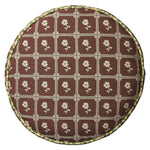 Bonny Jacquard Round Floor Cushion-Not specified-Lot 39 Store & Cafe