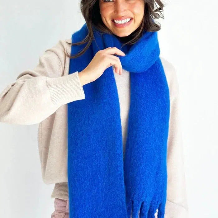 Cobalt Scarf-Mosk Melbourne-Lot 39 Store & Cafe
