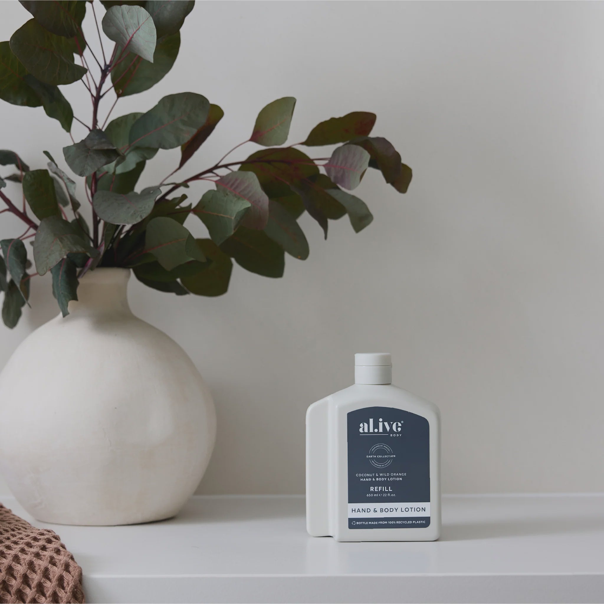 Coconut & Wild Orange Lotion 650ml Refill-al.ive-Lot 39 Store & Cafe