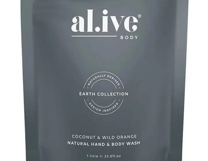 Coconut and Wild Orange Wash Refill-al.ive-Lot 39 Store & Cafe