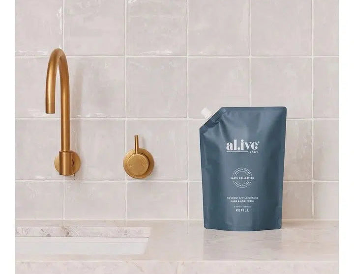Coconut and Wild Orange Wash Refill-al.ive-Lot 39 Store & Cafe