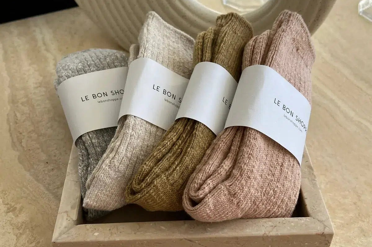 Cottage Socks-Le Bon Shoppe-Lot 39 Store & Cafe