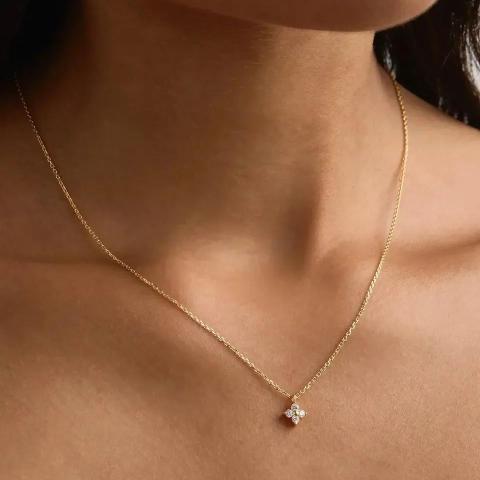 Crystal Bloom Necklace-By Charlotte-Lot 39 Store & Cafe